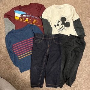 Boys shirts and pants